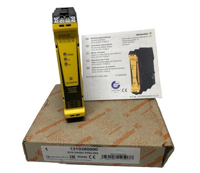 Weidmüller 1319280000 SCS 24VDC P2SIL3ES SafeSeries Safety Relay (New) Fast