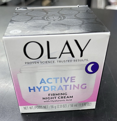 Olay Active Hydration Firming Night Cream 2.0 oz NEW!