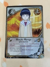 Naruto CCG, Hinata Hyuga (Childhood), 1489, MP, Foil