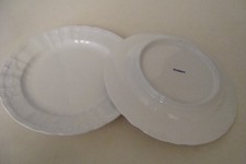 KPM Rocaille 2 Kuchenteller weiß 20 cm  guter Zustand