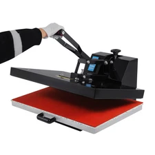 16"X24" DIY Digital Clamshell T-shirt Heat Press Machine Sublimation Transfer US