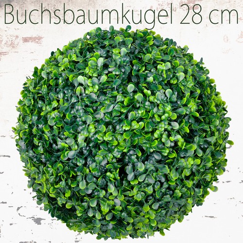 Bosso Palla Buxus Piante Artificiale Ø28cm Decorazione Per Interni Decovego