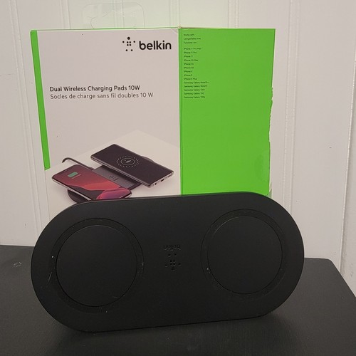 Belkin Dual Wireless Charging Pads 10W Fast Charge Apple Samsung mit 1.2 Kabel - Bild 5 von 7