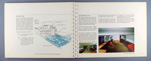 LOCKHEED TRISTAR INTERIORS GALLEY CARGO MANUFACTURERS SALES BROCHURE L-1011 - Picture 15 of 16
