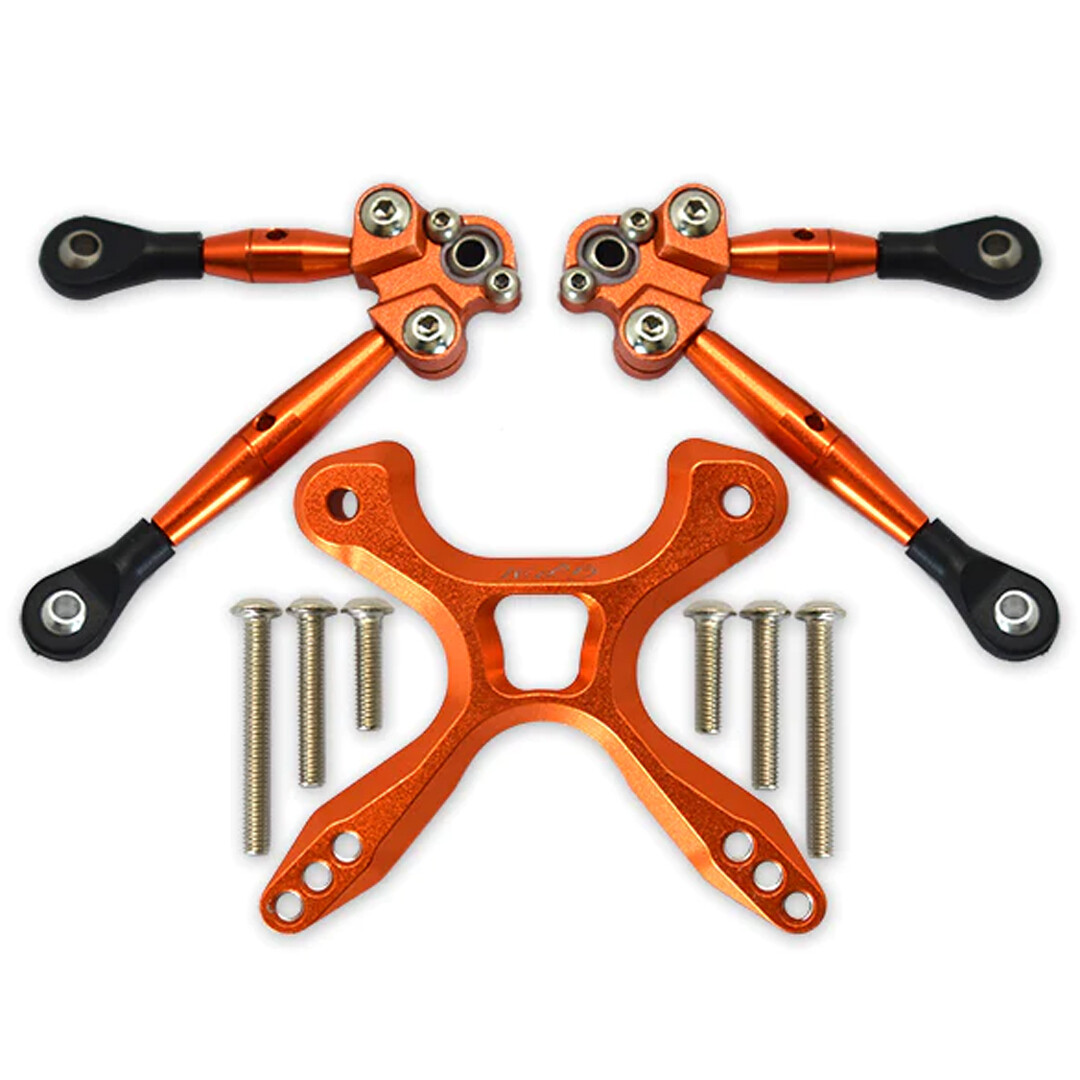Car Rie Rods GPM Alum Rear Tie Rods w/ Stabilizer Car Tie Rods Orange : Ford GT 4 ...