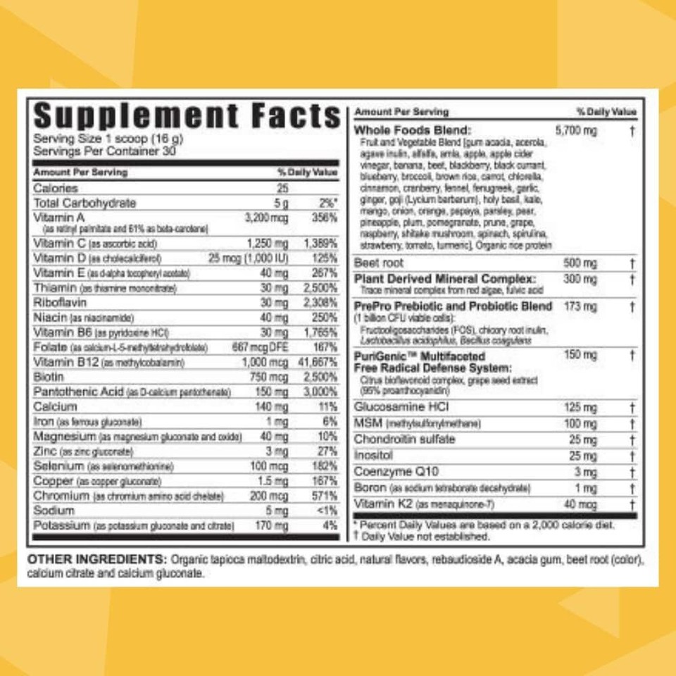 Youngevity Beyond Tangy Tangerine BTT 2.5 MultiVitamin & Mineral