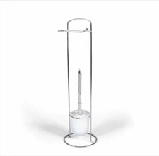 Porte Rouleau Papier Hygiénique De Sol Distributeur Salle Bain Lampe sur Pied Wc