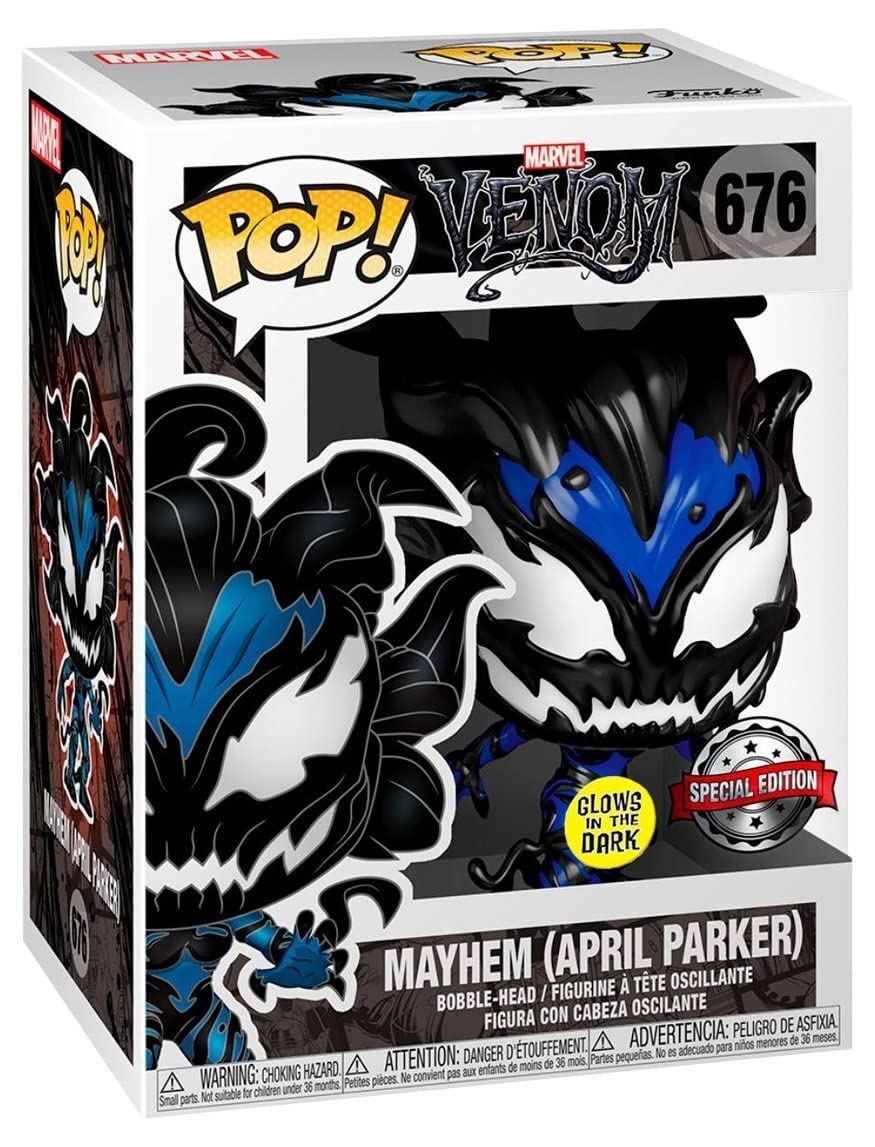 funko pop Marvel VENOM 海外限定 Funko POP Marvel Figure : Venom #676 Mayhem [April Parker] | eBay UK