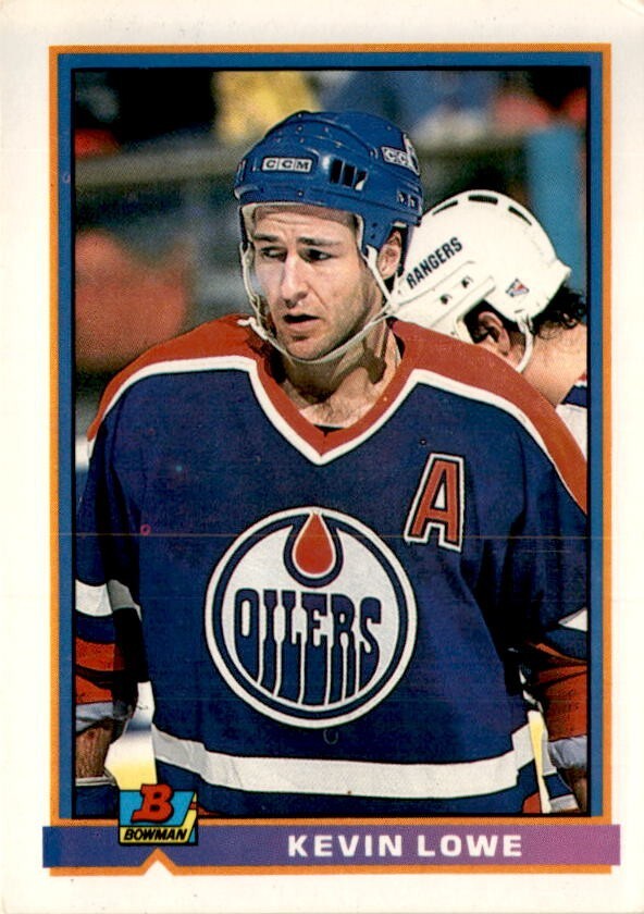 1991-92 Bowman Kevin Lowe #115 HOF