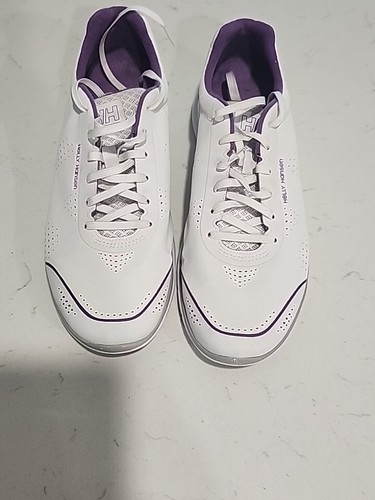 Helly Hansen Women's White Purple Argenta VTR Training Running Shoe Size 7 M