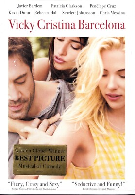 Vicky Cristina Barcelona - Scarlett Johansson, Penélope Cruz,   New DVD