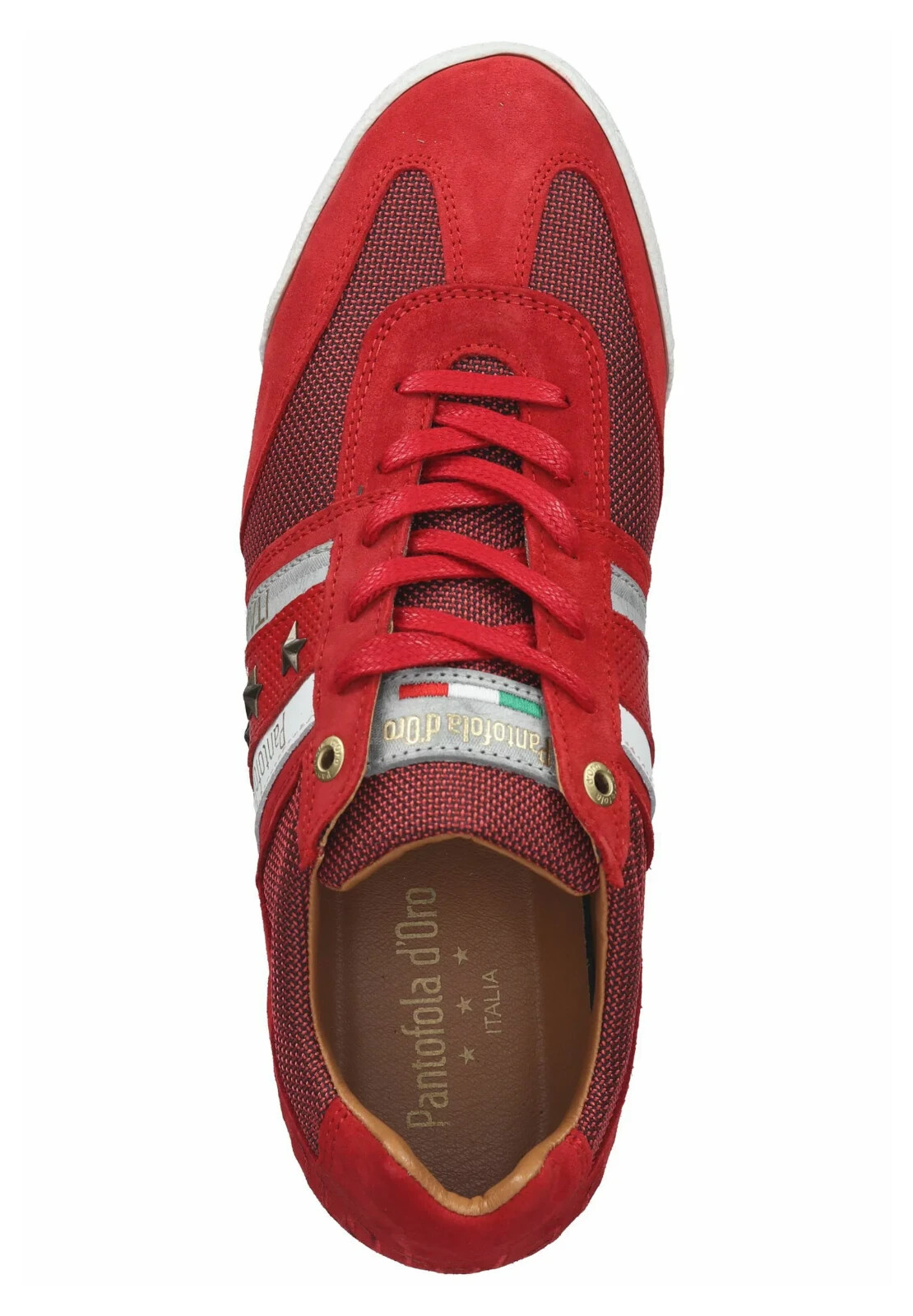 PANTOFOLA D’ORO PANTOFOLA D'ORO TMIN0000 000U28 IMOLA N UOMO LOW SNEAKERS SCARPE RACING RED
