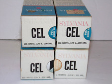 Lot of 4 Sylvania CEL Projection Lamps 120W 120V New but old stock