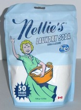 Nellie's All Natural Laundry Soda 50 Loads 1.6 lbs Brand New