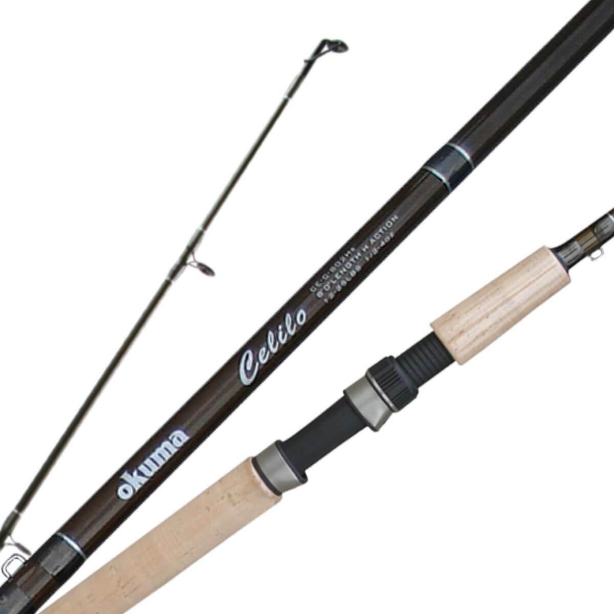 Canna Da Pesca Okuma Celilo CE-S-962MLb – Grafite Composita Per Salmoni E Steelhead –  Guida In Titanio - 4