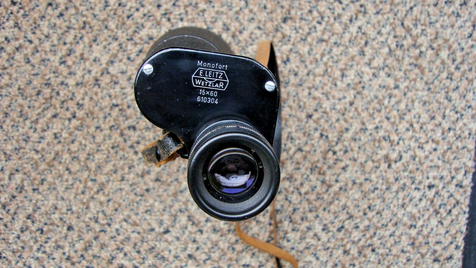 Fernglas Monokular E.LEITZ WETZLAR 15×60 Monofort mit Köcher N610304 - Bild 2 von 4