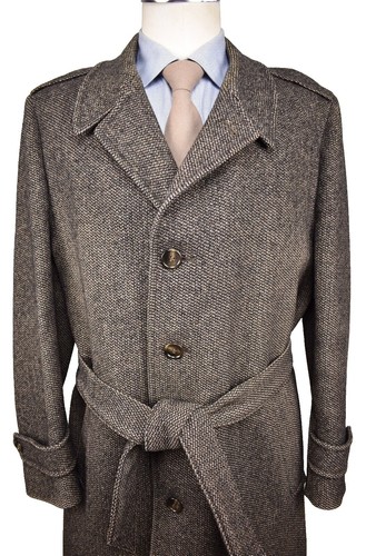 ジャケット・アウター dunhill wool 100% single chester coat Dunhill Men's Navy Wool Coat Size 52 Vintage Condition B Outerwear