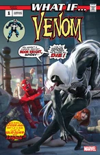 WHAT IF...? VENOM #1 (TIAGO DA SILVA EXCLUSIVE MOON KNIGHT VARIANT) ~ Marvel
