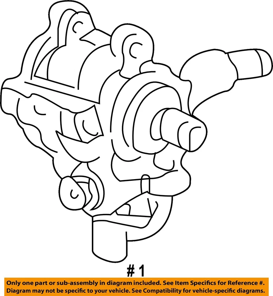 Bomba de dirección asistida usada se adapta a: Ford Taurus 2002 DOHC grado A Foto 2 de 3