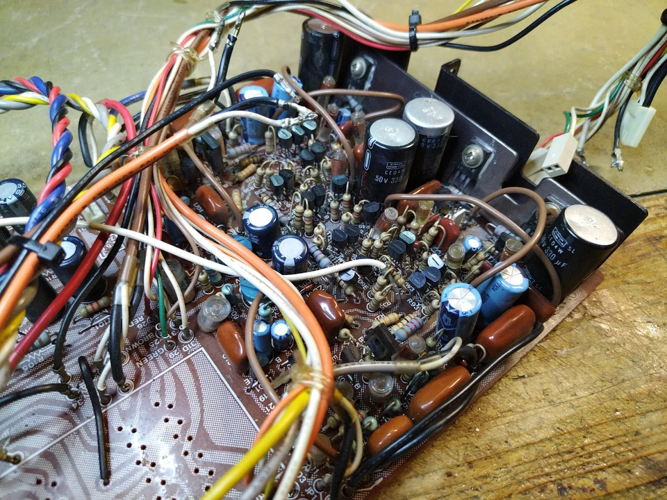 F-2835 Equalizer Amp Board for Sansui AU919,  used, untested - Image 3 of 4