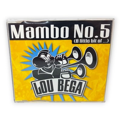 Lou Bega Mambo No 5 Maxi Single CD A Little Bit Of 1999 BMG Havana Club Mix Hits