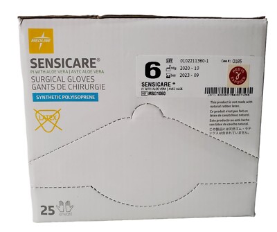 Dynarex Aloe Latex Gloves Sterile Gloves Size Surgical Gloves