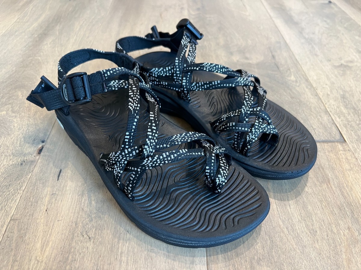 Chaco Black Outdoor Strappy Sandals m47305357987_4.jpg main image 2