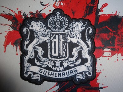 Dark Tranquillity Laser Cut Shape Patch   Sweden Death Metal In Flames *