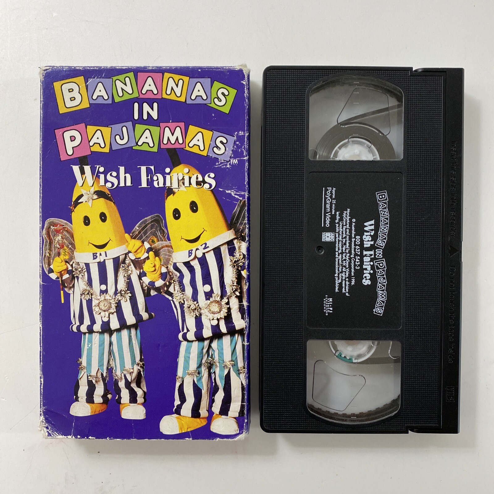 Bananas In Pajamas Wish Fairies Vhs
