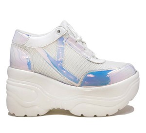 holographic chunky sneakers
