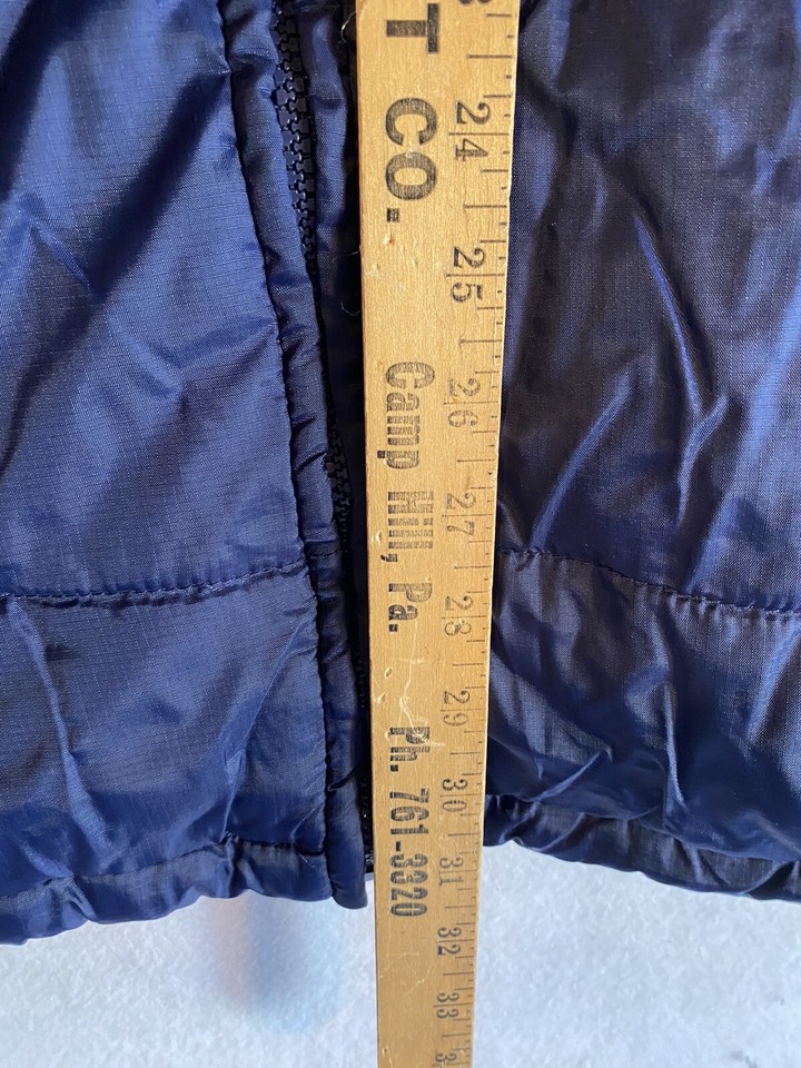 Penn State Lions Vest Puffer Jacket Mens XXL NCAA Navy Blue Quilted PSU