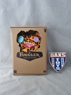 Fuggler lustig hässlich Monster Leopard Fell weiches Plüschtier Spin Master #94 Neu