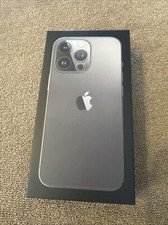 Apple iPhone 13 Pro Graphite 256GB  Empty Box W Charger Only  BL 