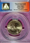 2012 - P ANACS MSCHESTER ARTHUR PRESIDENTIAL DOLLAR! #B45707 — photo 2