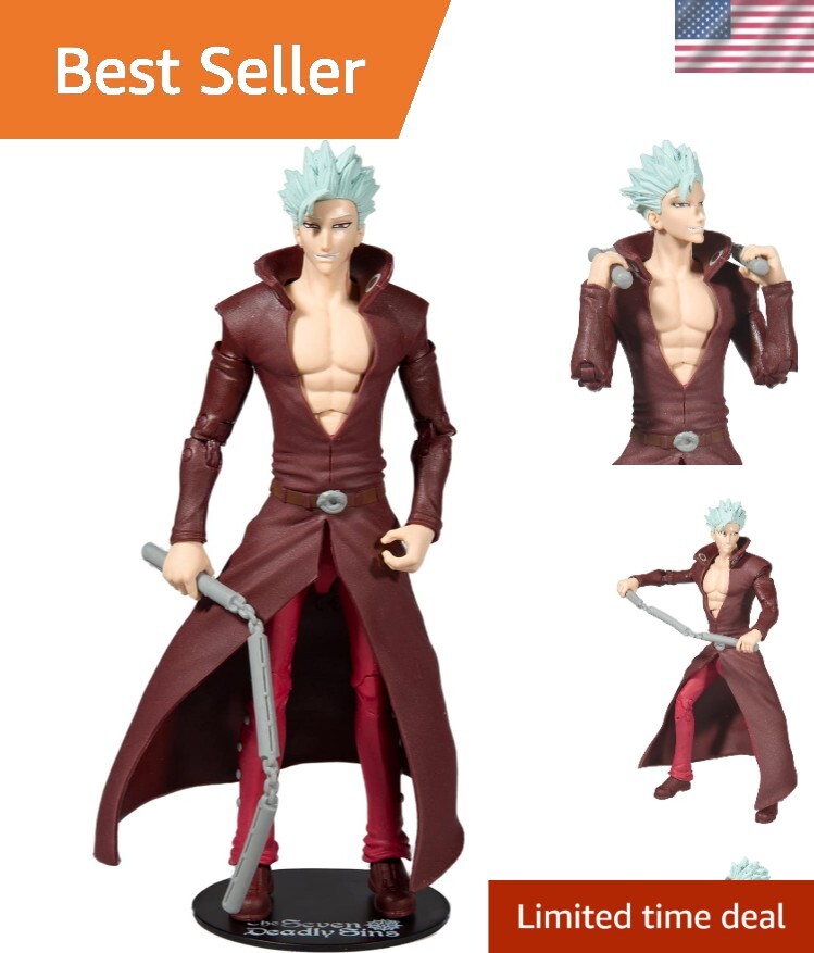 Ultra Articulated Ban Action Figure - 7 Inches from The Seven