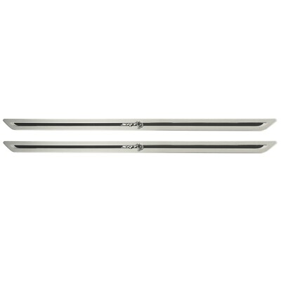 19-23 DODGE CHALLENGER SRT DOOR ENTRY SILL GUARDS STAINLESS STEEL MOPAR 82215309