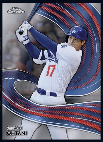 2024 Topps Chrome Strokes #S-2 Shohei Ohtani Dodgers