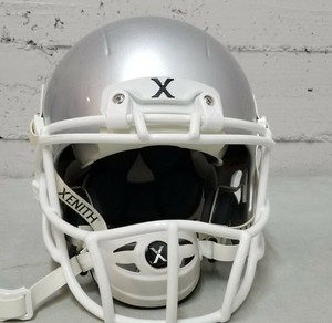 chin facemask x2e xenith helmet strap youth gray football custom