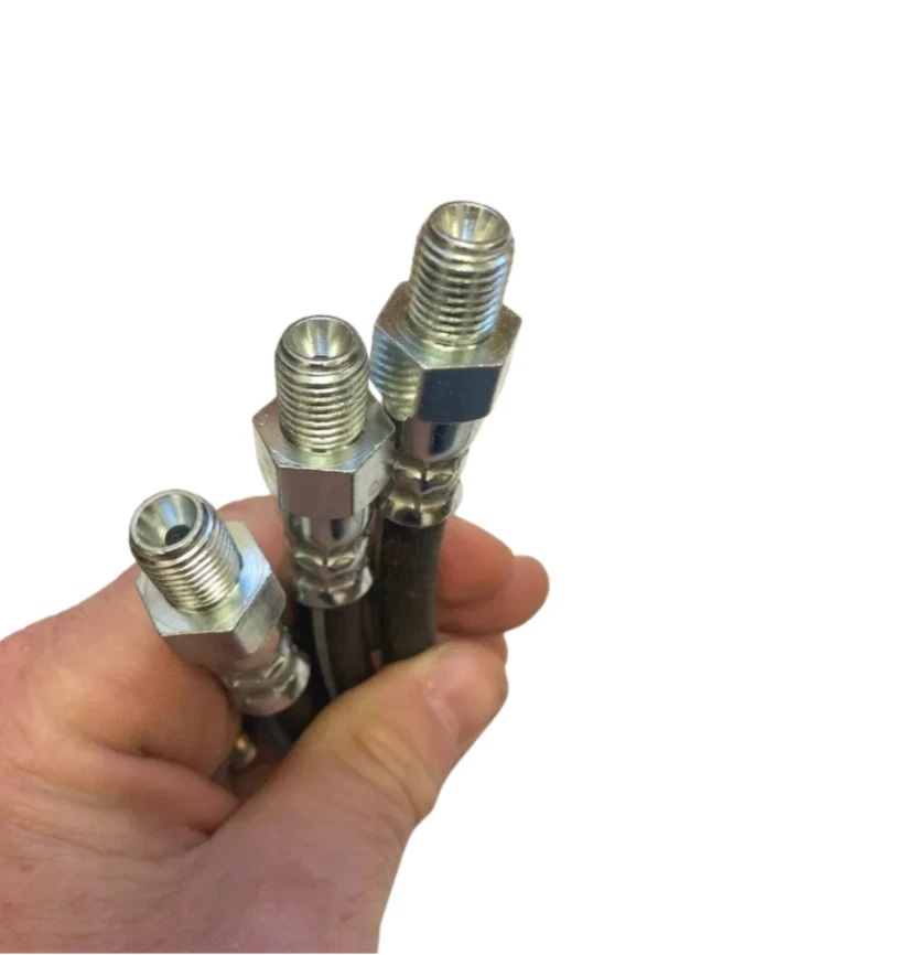 Комплект из 3 шлангов для гидравлических тормозных колес Dodge Truck 1933-1956 годов выпуска - Изображение 2 из 4