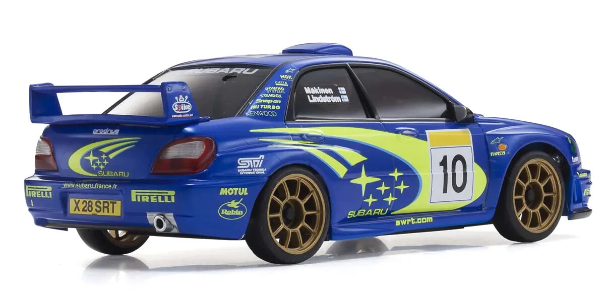 京商 SUBARU IMPREZA WRC 2002 Kyosho 1/10 Body SUBARU IMPREZA WRC 2002 *FINISHED* -BLUE