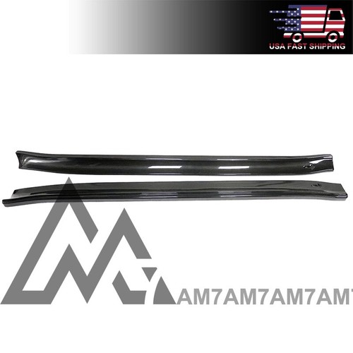 MX Style Carbon Side Skirts For 2017 2018 2019 2020 2021 2022 2023 Tesla Model 3 - Picture 4 of 6