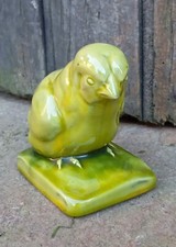 Ancien Poussin en Céramique ART DÉCO Sèvres M.N.F France Animaux Poule 