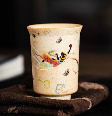 1-Piece Dunhuang Feitian Cup Household Kung Fu Tea Set Drinking Teacup -