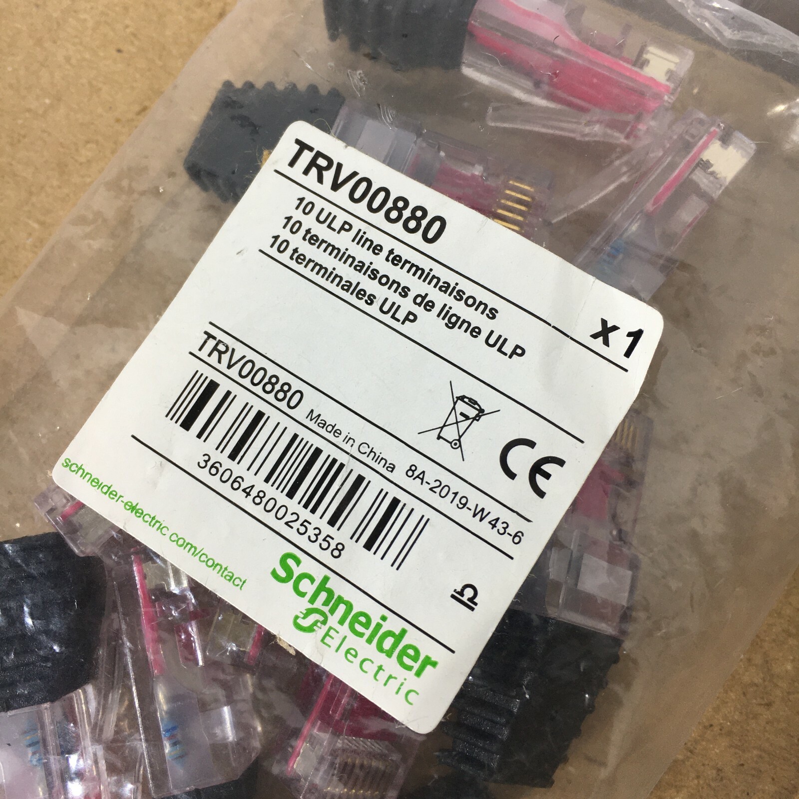 Terminaison de ligne ULP Schneider pour éliminer les erreurs de communication RJ45