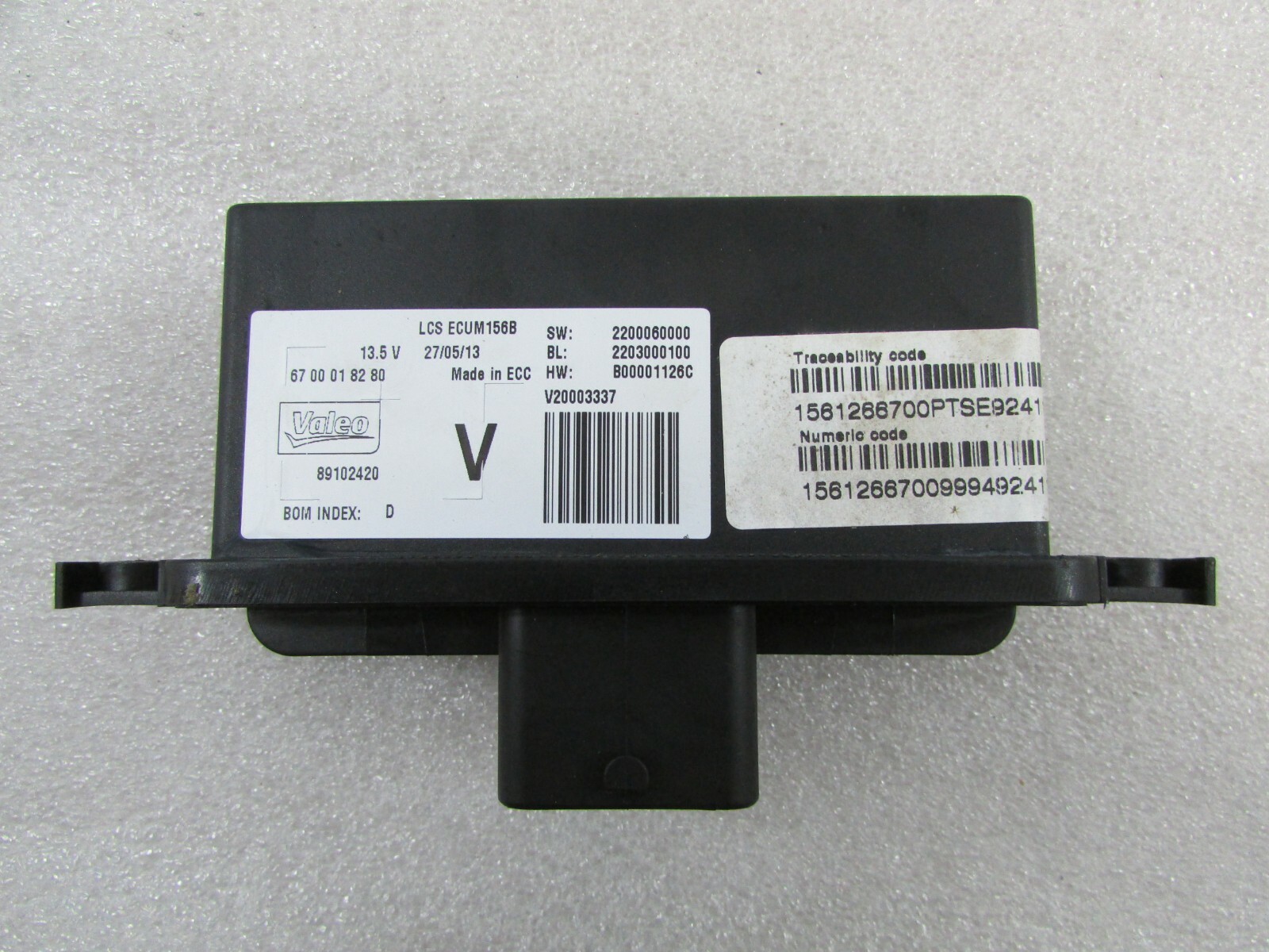 Maserati Quattroporte, Headlamp/Headlight Control Module, Used, P/N 670001828