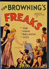 TOD BROWNING'S - FREAKS - WALLACE FORD - WARNER BROTHERS - 2004 DVD