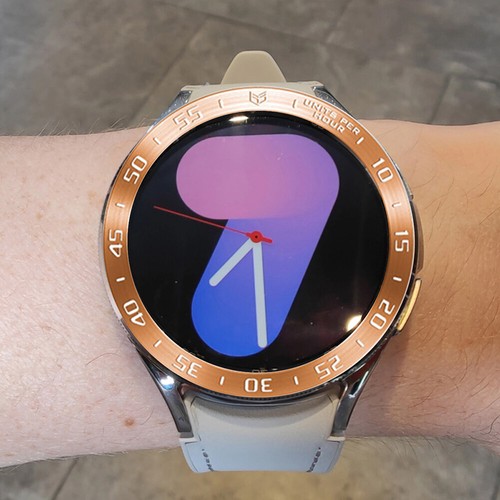 Metal Bezel Ring for Galaxy Watch 6 Classic (43MM A Type Rose Gold) - Zdjęcie 4 z 8