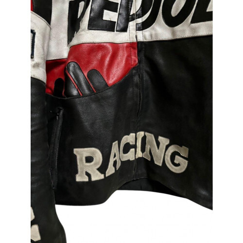 GENUINE Riders Jacket REPSOL Racing Jacket Leather [Used VG