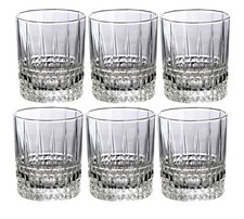 RCR Crystal 6x Orchestra Whiskey Tumblers Set Glasses DOF Old Fashioned 340ml
