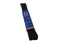 Collegiate Luxe Stirrup Leathers 48” Black
